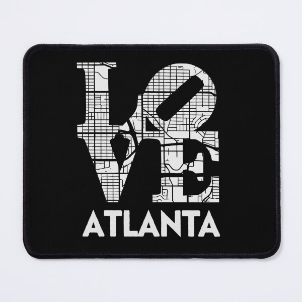 Item preview, Love Atlanta City Map From ATL 404 designed and sold by pixeljamz.