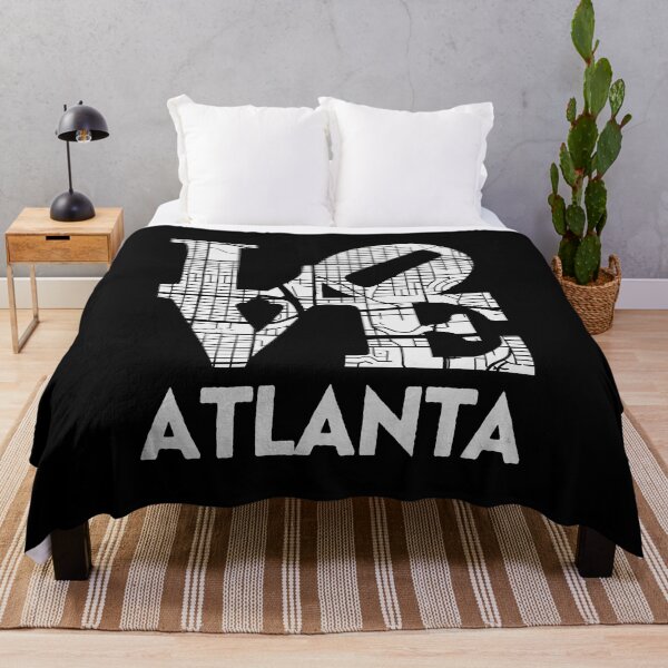Item preview, Love Atlanta City Map From ATL 404 designed and sold by pixeljamz.