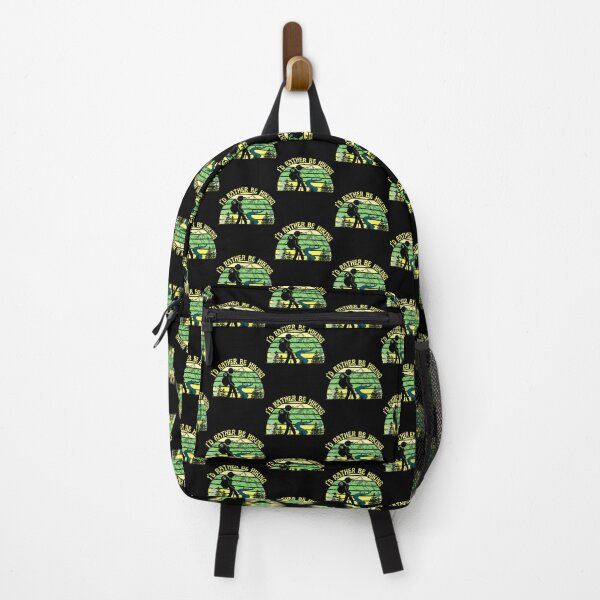 Item preview, Id Rather Be  Hiking -Guy Hiking designed and sold by Rally-Girl.