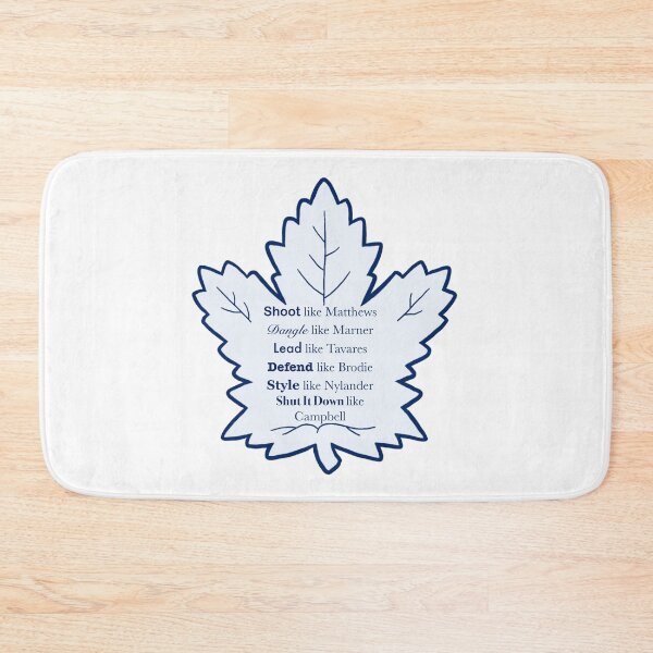 Item preview, Living Like the Maple Leafs - White designed and sold by FanForgedApparel.