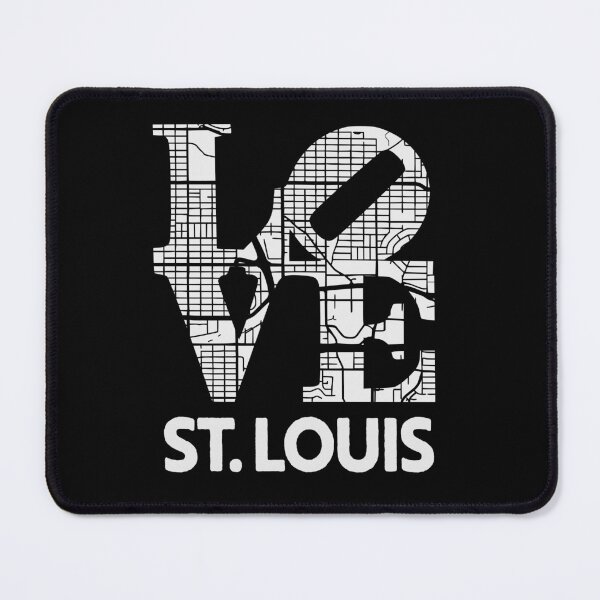 Item preview, Love St. Louis City Map From STL 314 designed and sold by pixeljamz.