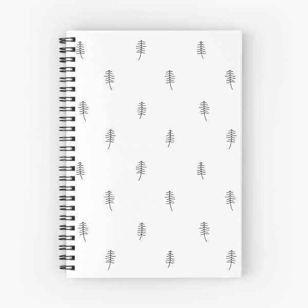 Item preview, fir tree pattern forest simple cute tree black designed and sold by artirio.
