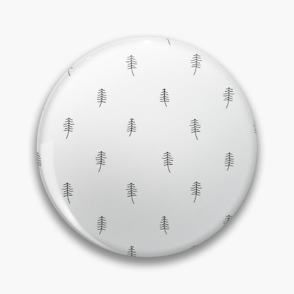 Item preview, fir tree pattern forest simple cute tree black designed and sold by artirio.