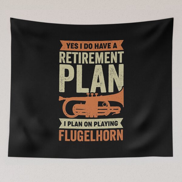 Item preview, Flugelhorn Player Retirement Gift designed and sold by Marcid95.