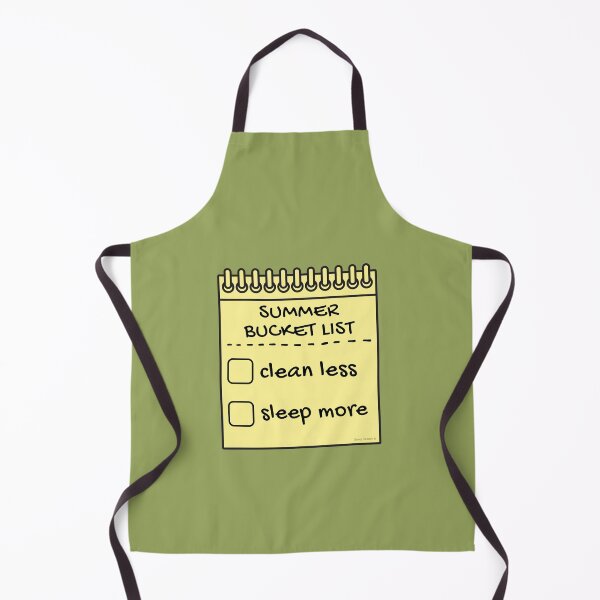 Item preview, Summer Bucket List Clean Less Sleep More Housework Cleaning designed and sold by SavvyCleaner.