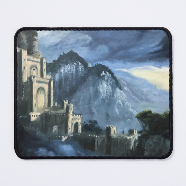 Item preview, Kaer Morhen Oil Painting designed and sold by Player1Painter.