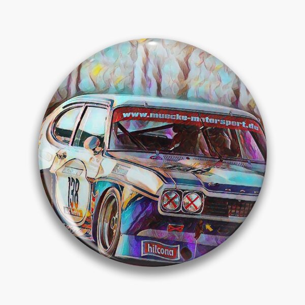 Item preview, IMSA Ford Capri Art Print – Vintage Turbo Race Car, Classic Motorsport Poster, Group 5 Racing Art designed and sold by Road To Track.
