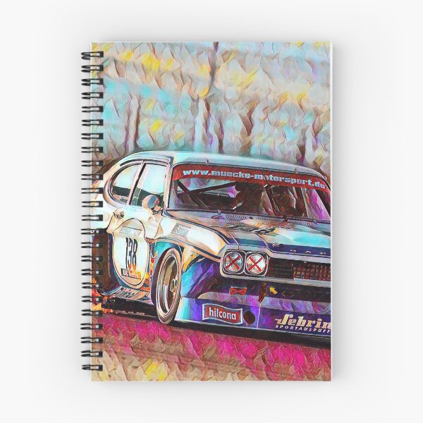 Item preview, IMSA Ford Capri Art Print – Vintage Turbo Race Car, Classic Motorsport Poster, Group 5 Racing Art designed and sold by Road To Track.