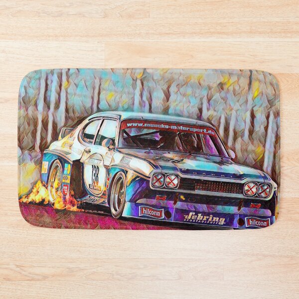 Item preview, IMSA Ford Capri Art Print – Vintage Turbo Race Car, Classic Motorsport Poster, Group 5 Racing Art designed and sold by Road To Track.