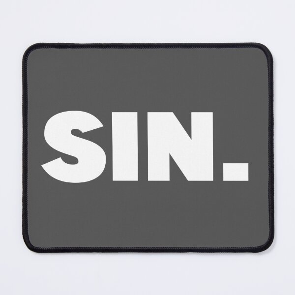 Item preview, Sin One Word Qoute designed and sold by American-usa.