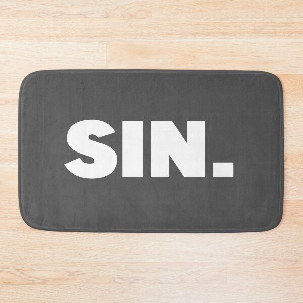 Item preview, Sin One Word Qoute designed and sold by American-usa.