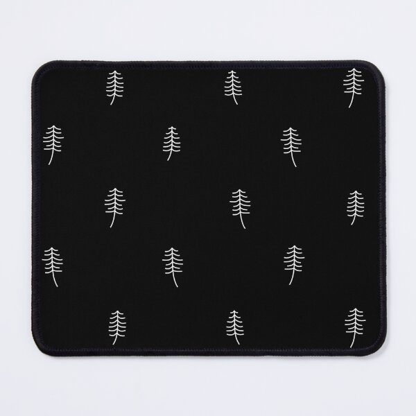 Item preview, fir tree pattern forest simple cute pine tree white designed and sold by artirio.