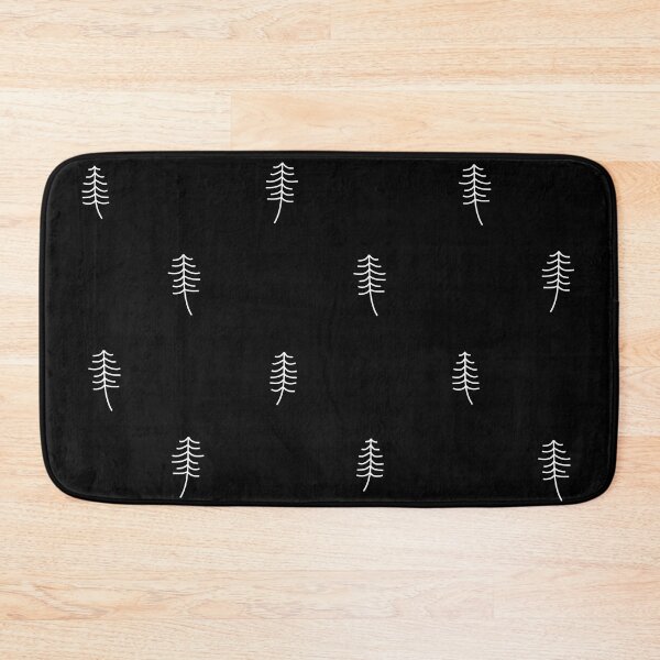 Item preview, fir tree pattern forest simple cute pine tree white designed and sold by artirio.