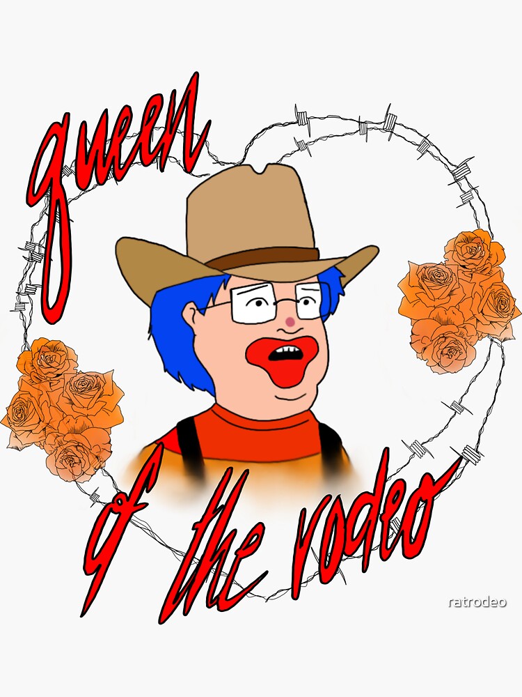 Bobby Hill Queen Of The Rodeo Sticker For Sale By Ratrodeo Redbubble