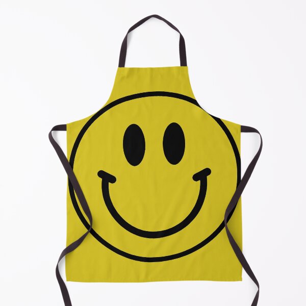 Artikelvorschau, Smiley in Schwarzweiß | Funky Retro Coole Hippie Wohnkultur | Heckinfarout entworfen und verkauft von Two Otters Co.