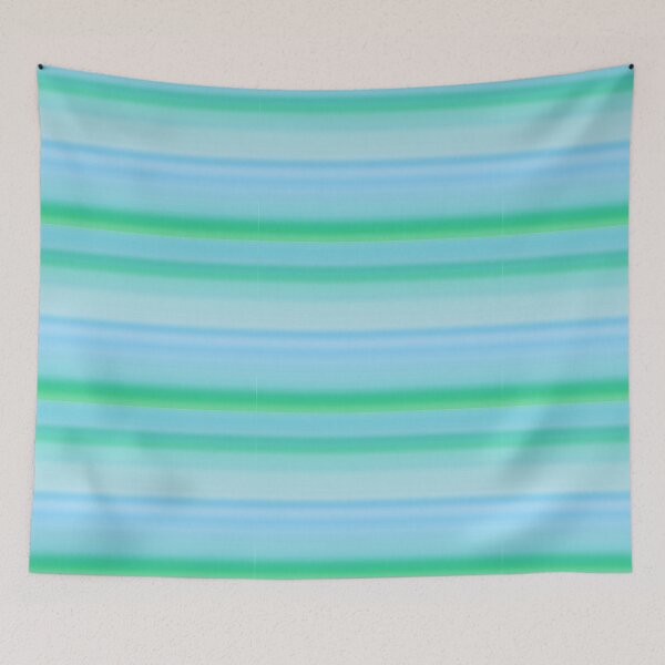 Item preview, Blue and Green Horizons designed and sold by sandal8684.