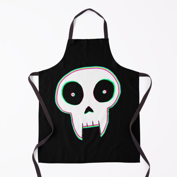 Item preview, Fanged Skull designed and sold by Chaotic-Crochet.