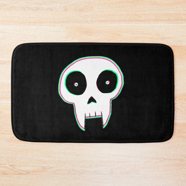 Item preview, Fanged Skull designed and sold by Chaotic-Crochet.
