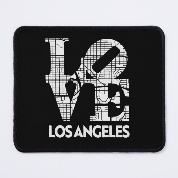 Item preview, Love Los Angeles City Map From LA 213 designed and sold by pixeljamz.