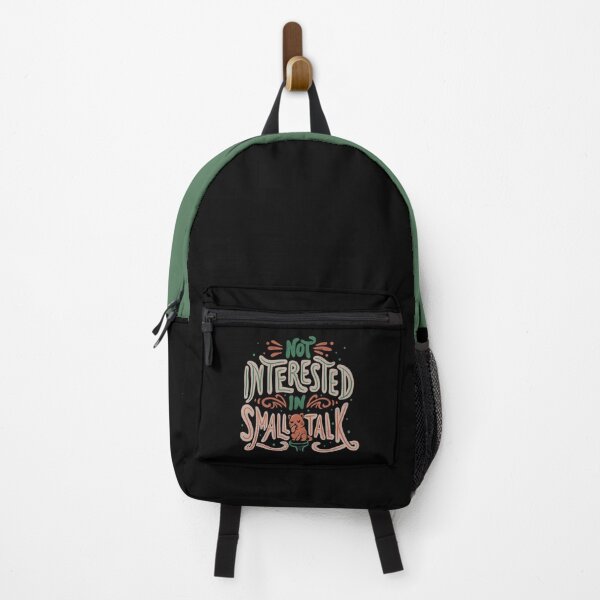 Item preview, Not Interested in Small Talk by Tobe Fonseca designed and sold by Tobe Fonseca®.