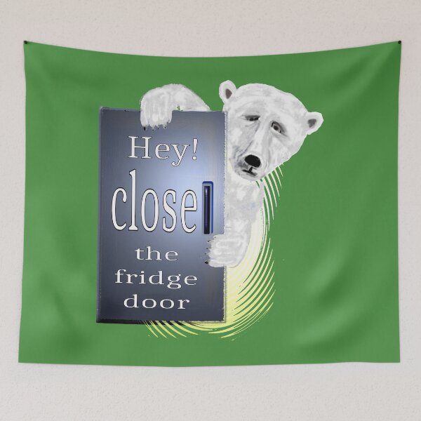 Item preview, Close The Fridge Door designed and sold by CottagePop.
