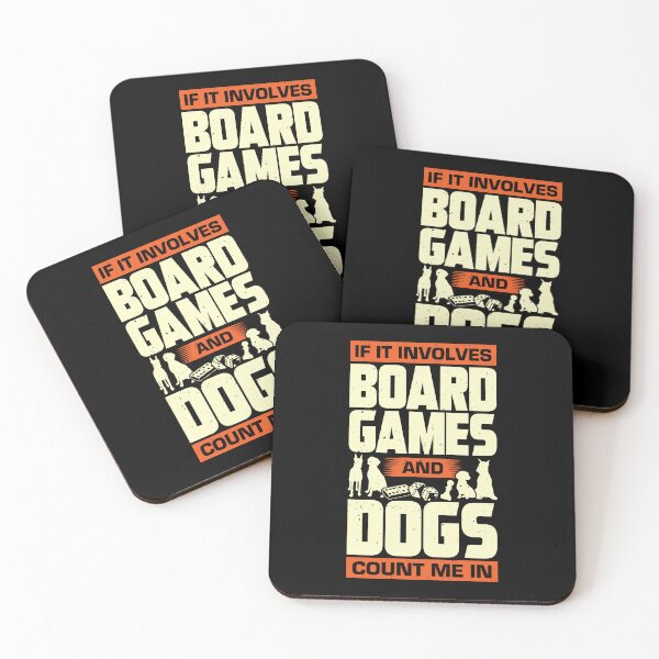 Item preview, If It Involves Board Games And Dogs Count Me In designed and sold by Marcid95.
