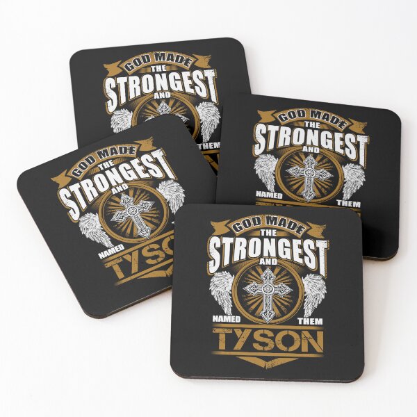 Item preview, Tyson Name T Shirt - God Found Strongest And Named Them Tyson Gift Item Tee designed and sold by geniajmk13.