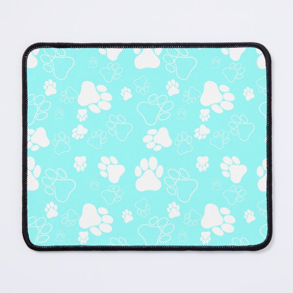 Item preview, Teal Paw Prints designed and sold by FaultyOverlord.