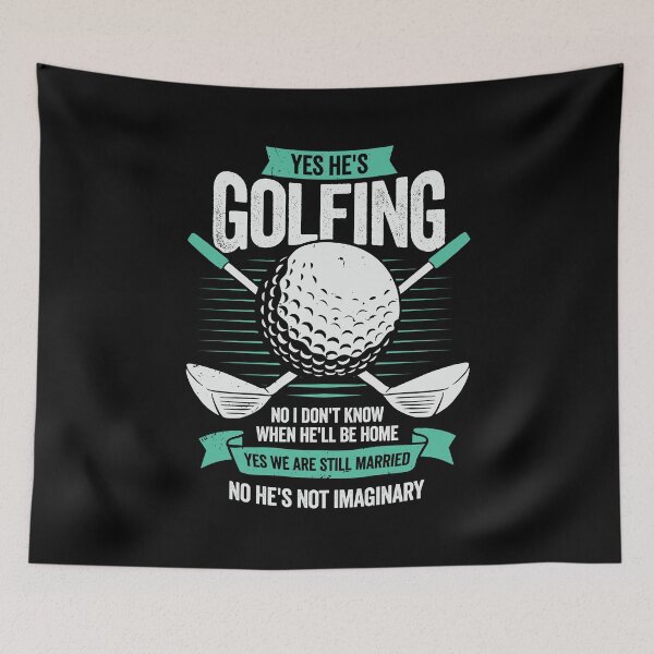 Item preview, Golfing Golfer's Wife Gift designed and sold by Marcid95.