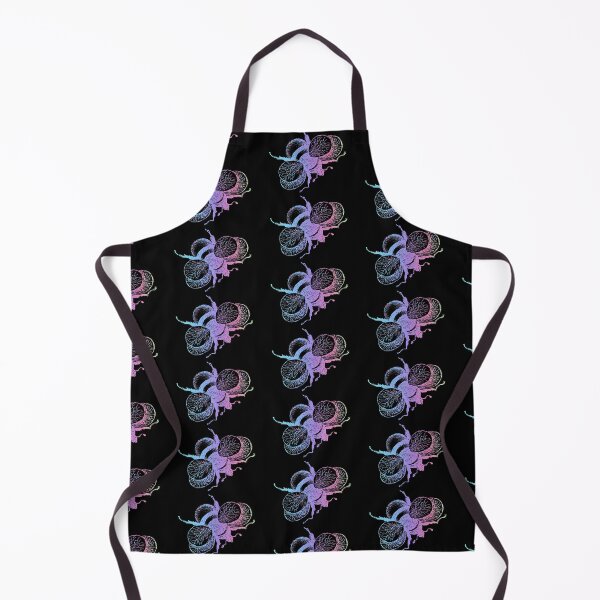 Item preview, Big fuzzy bee in holographic colors designed and sold by PrintsyGal.
