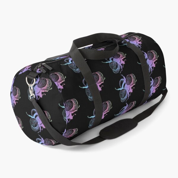Item preview, Big fuzzy bee in holographic colors designed and sold by PrintsyGal.