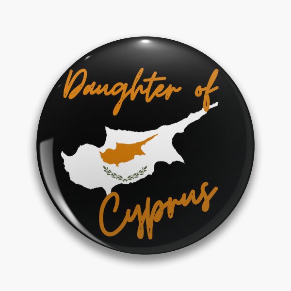 Item preview, Daughter of Cyprus Map Flag designed and sold by NovawayDirect.