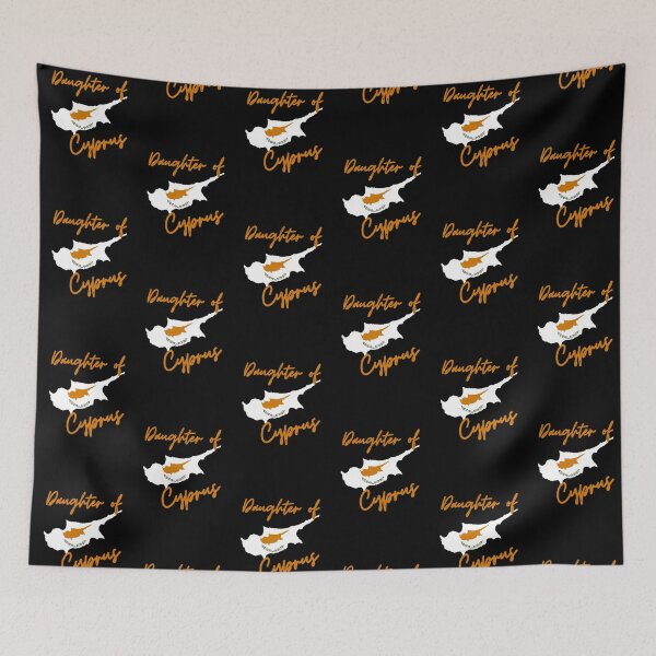 Item preview, Daughter of Cyprus Map Flag designed and sold by NovawayDirect.