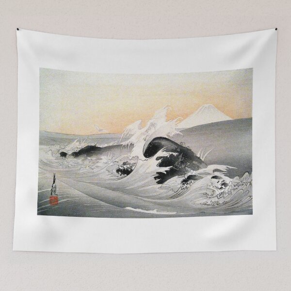 Item preview, Fuji Seen From The Sea designed and sold by TheArtShop0528.