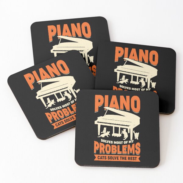 Item preview, Piano Player Pianist Cat Lover Gift designed and sold by Marcid95.