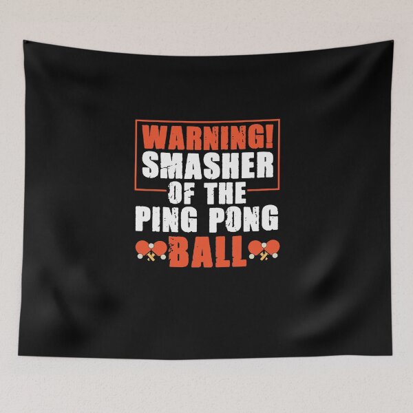 Item preview, Whiff Whaff Smasher A Funny Table Tennis Ping Pong Player designed and sold by Nessshirts.