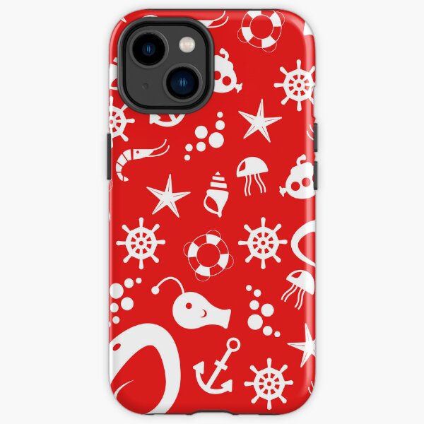Red Sea Pattern iPhone Tough Case
