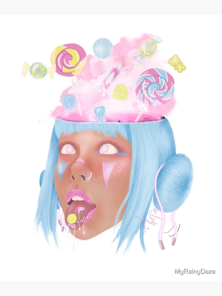 "Sugar Crash" Poster for Sale by MyRainyDaze | Redbubble