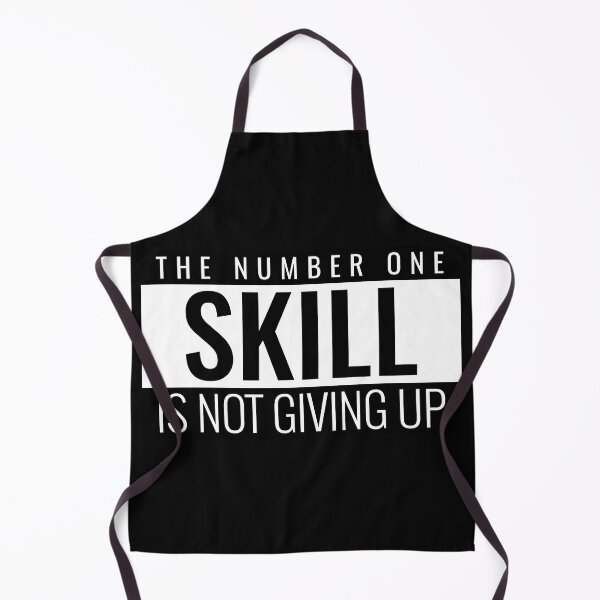 Item preview, THE NUMBER ONE SKILL IS NOT GIVING UP ESSENTIAL T-SHIRT designed and sold by SuccessfulVibes.
