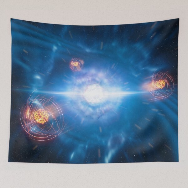 Item preview, Strontium emerging from a neutron star merger designed and sold by Raureif.