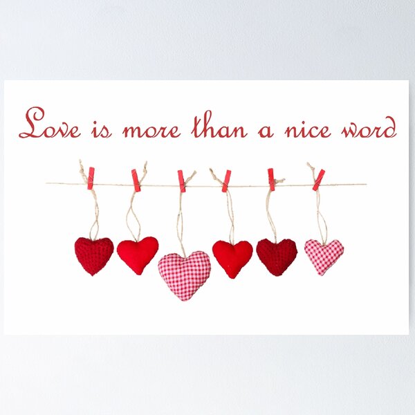 Item preview, Valentine's Day Love is more than a nice word designed and sold by FunYard.