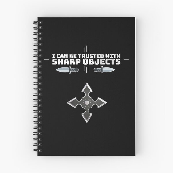 Item preview,  I can be trusted with sharp objects. designed and sold by Umiska.
