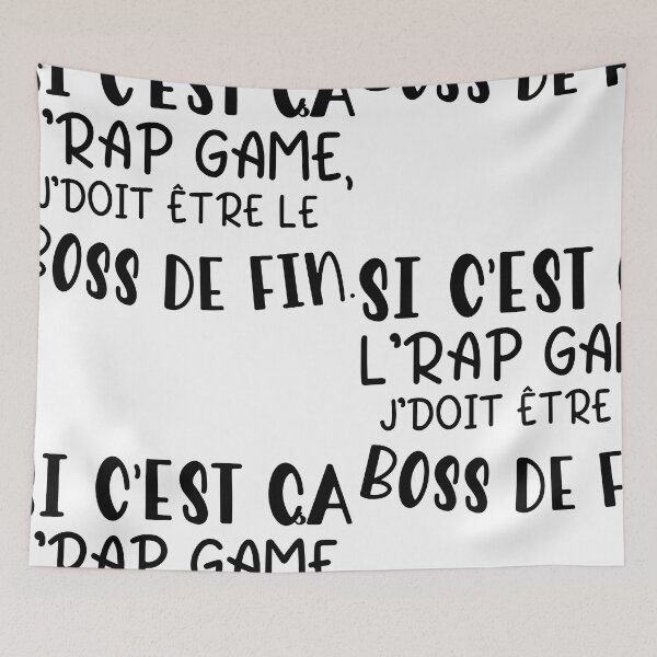 Item preview, if that's the rap game - orelsan designed and sold by JaMatt1983.
