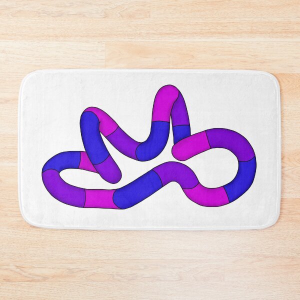 Item preview, Bisexual pride Tangle  designed and sold by Fantistic  on Redbubble.