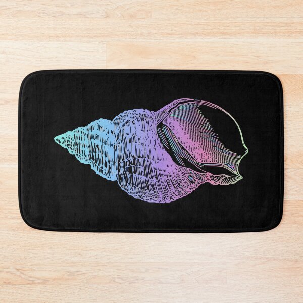 Item preview, Big Seashell in holographic colors designed and sold by PrintsyGal.