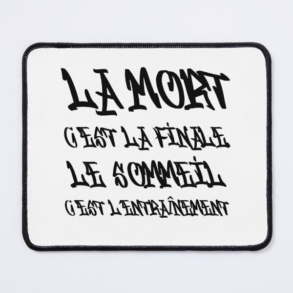 Item preview, Death is the final - orelsan designed and sold by JaMatt1983.