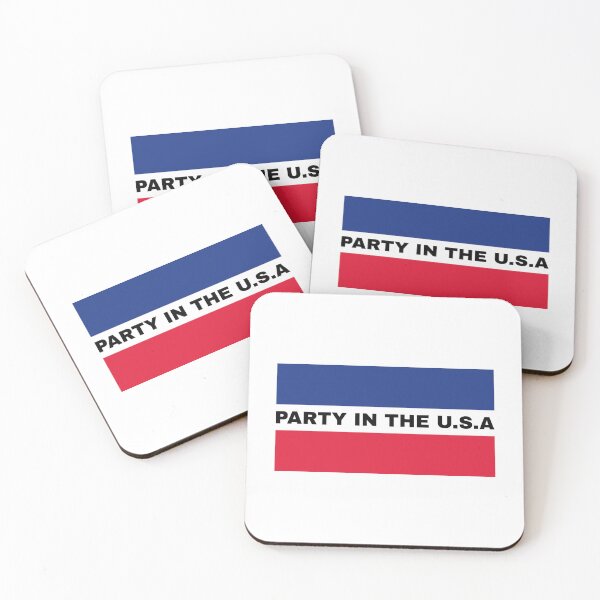 Item preview, PARTY IN THE U.S.A STICKER designed and sold by SuccessfulVibes.