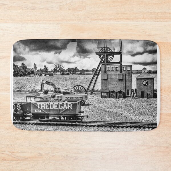 Item preview, Smallville Colliery 2 Black And White designed and sold by Steve Purnell Photography.