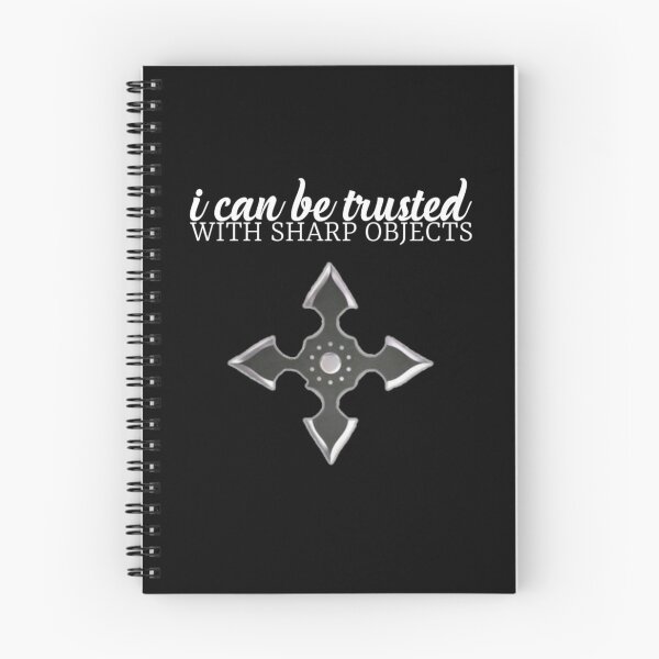 Item preview,  I can be trusted with sharp objects. designed and sold by Umiska.