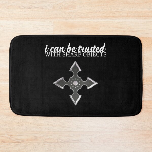 Item preview,  I can be trusted with sharp objects. designed and sold by Umiska.